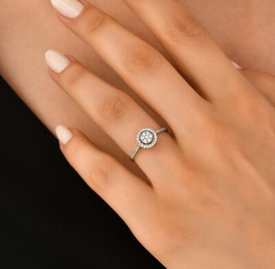 0.45 ct Diamond Brillant Promise Ring /1126799 - 2