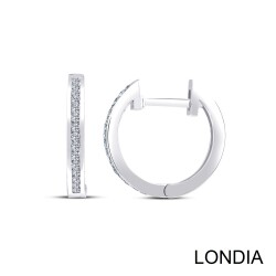 0.15 ct Diamond Hoop Earrings 1125094 - 