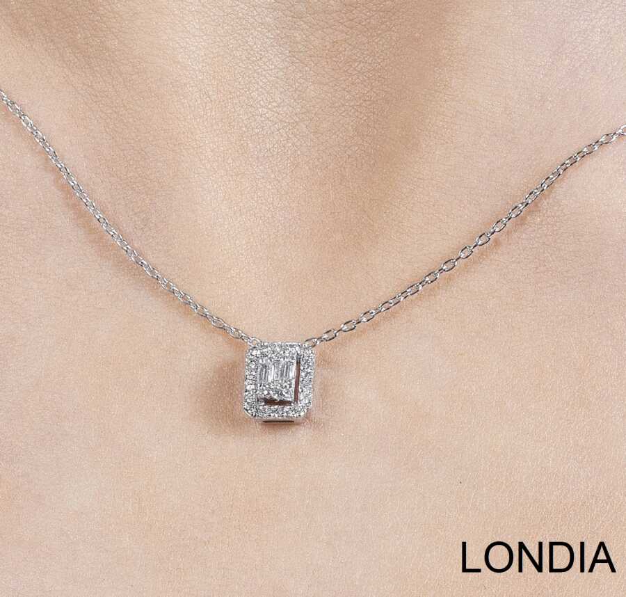 Milla Minimalist Diamond Necklace | 14k Gold Filled – Holland & Birch