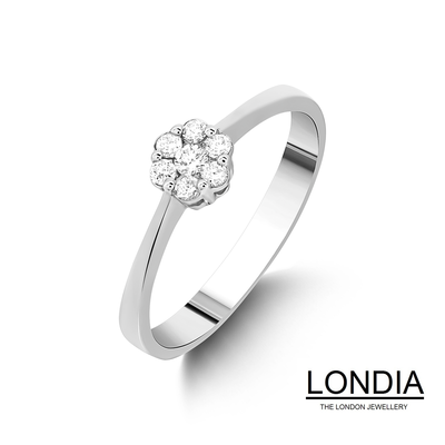 0.19 ct Diamond Engagement Ring /1117509 - 2