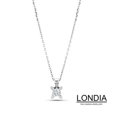 0.20 ct Diamond Solitaire Necklaces - 1