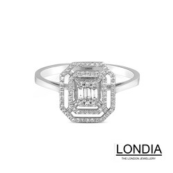 0.20ct Diamond Baguette Engagement Rings - 