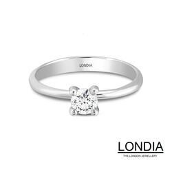 0.30 ct Diamond Minimalist Engagement Ring 1116581 - 
