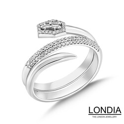 0.31 ct Diamond Serpenti Fashion Ring / 1122112 - 2