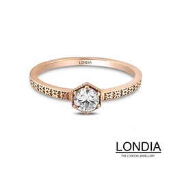 0.40 Diamond Engagement Rings - 