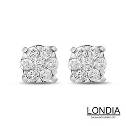 0.50 ct Diamond Brillant Earrings - 