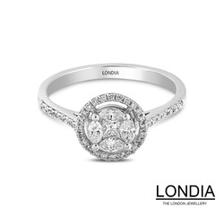 0.50 ct Diamond Engagement Ring / 1115110 - 