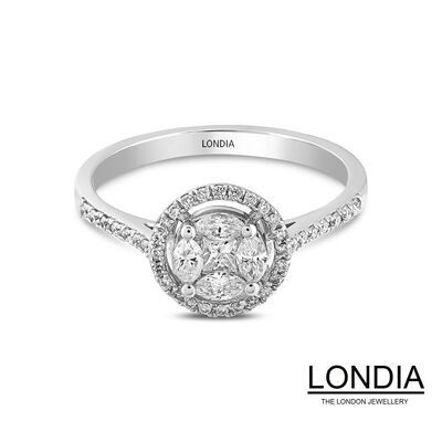 0.50 ct Diamond Engagement Ring / 1115110 - 1