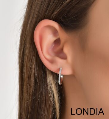 0.53 ct Diamond Hoop Earrings 1121920 - 2