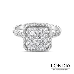 0.55 ct Diamond Engagement Brillant Ring - 