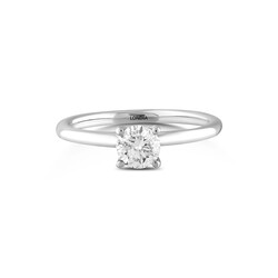 0.60 ct. Diamond Minimalist Engagement Ring 1119685 - 