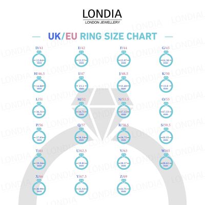 0.60 ct. Londia Natural Diamond Half Eternity Wedding Ring /1138128 - 4