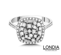 0.66 ct Diamond Baguette Fashion Ring - 