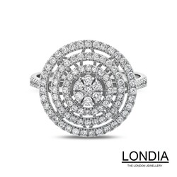 0.67 ct Diamond Engagement Brillant Ring - 