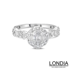 0.71 ct Diamond Brillant Engagement Ring 1124270 - 