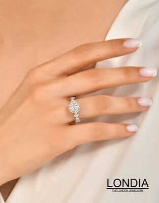 0.71 ct Diamond Brillant Engagement Ring / 1124270 - 3