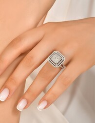 0.93 ct Diamond Baguette Fashion Ring / 1123680 - 3