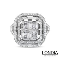 0.94 ct Diamond Baguette Fashion Ring - 