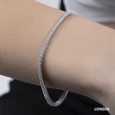 1 ct Londia Natural Diamond Tennis Bracelet / 1112514 - 1