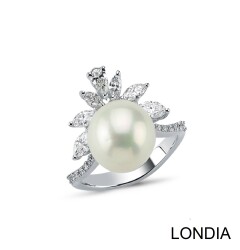South Sea Pearl and 0.84 ct Diamond Fashion Rings 1116473 - 