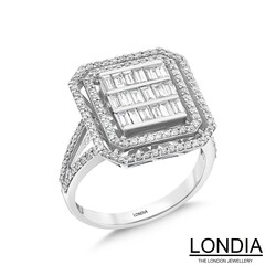1.07 ct Diamond Baguette Fashion Ring / 1123665 - 2