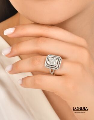 1.07 ct Diamond Baguette Fashion Ring / 1123665 - 3