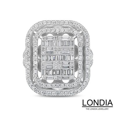 1.24 ct Diamond Baguette Fashion Ring / 1123538 - 1