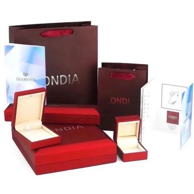 1.50 ct Londia Special Design Natural Diamond Fashion Ring / F Rare White / 1132567 - 3