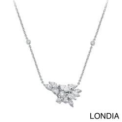 1.80 ct Londia Natural Marquise and Drop Cut Special Design Diamond Necklace /1138000 - 