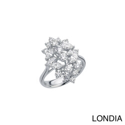 2 ct Londia Natural Marquise Cut Special Design Diamond Fashion Ring /1137062 - 3