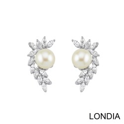 South Sea Pearl and 1.04 ct Diamond Earring / 1121479 - 