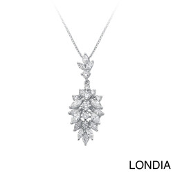 2.10 ct Londia Natural Marquise Cut Special Design Diamond Necklace /1137862 - 
