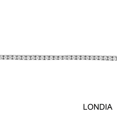 3 Karat Londia Natürlicher Diamant Tennis Armband / 1112635 - 2