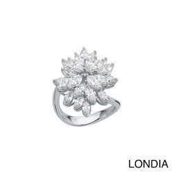 3.60 ct Londia Natural Marquise Cut Special Design Diamond Fashion Ring /1137870 - 