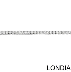 6 Karat Londia Natürlicher Diamant Tennis Armband / 1135683 - 1