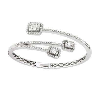  Baguette Diamant /Armband (1.26 Karat) Gold Design Armband / 1134357 - 3