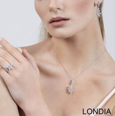 Londia Design Diamond Wedding Set / DS1120332 - 1