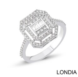 Diamond Baguette Engagement Ring / 1116150 - 