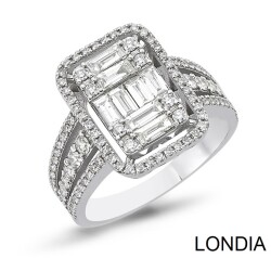 Diamond Baguette Fashion Ring / 1113372 - 