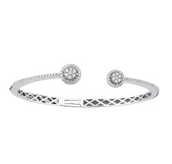 Diamond Bracelet / Gold Bracelet / Anniversary Gift /1133371 - 
