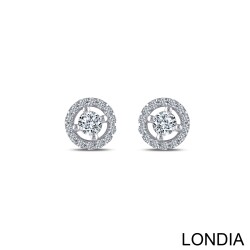 0.20 ct Londia Natural Diamond Stud Earring / 1129221 - 2