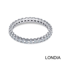 0.70 ct Londia Diamond Eternity Ring / Wedding Ring / 1114880 - 2