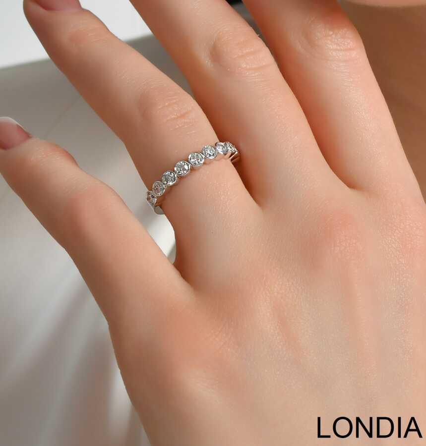 8mm Asscher Cut Solitaire Diamond Engagement Ring Luxury Eternity Wedding  Band Solid 14k White Gold – BrideStarCo
