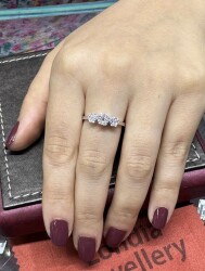 Londia Diamond Tria Ring / Wedding Ring / 1133636 - 