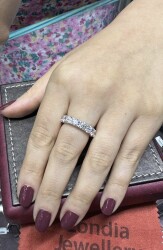 4.50 ct Londia Diamond Eternity Ring / Wedding Ring / 1134719 - 