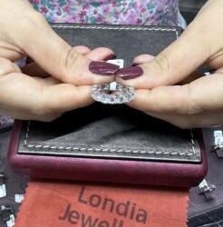 4.50 ct Londia Diamond Eternity Ring / Wedding Ring / 1134719 - 3