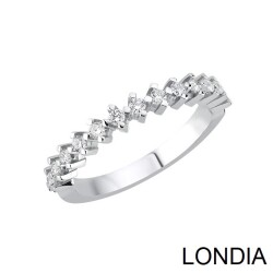 0.30 ct Londia Half Eternity Ring / Wedding Ring / 1133177 - 1