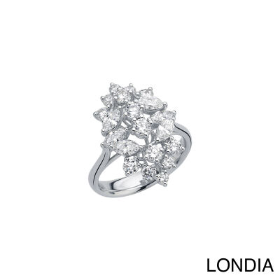 Londia Natural Marquise Cut Special Design Diamond Set / DS1137862 - 3