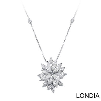 Londia Natural Marquise Cut Special Design Diamond Set / DS1137868 - 2