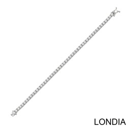 6 ct Londia Natural Diamond Tennis Bracelet / 1135683 - 2